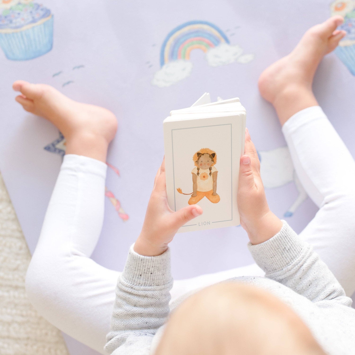 Printed Kids Yoga Mats: Enchanted Print